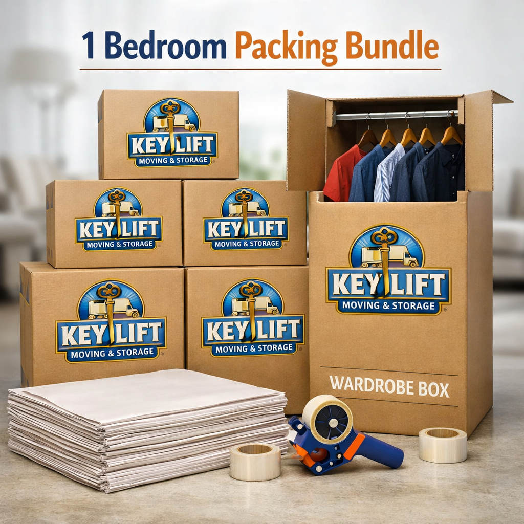🏠 Packing Bundle – Ideal for 1 Bedroom ( Assorted Boxes / packing materials )
