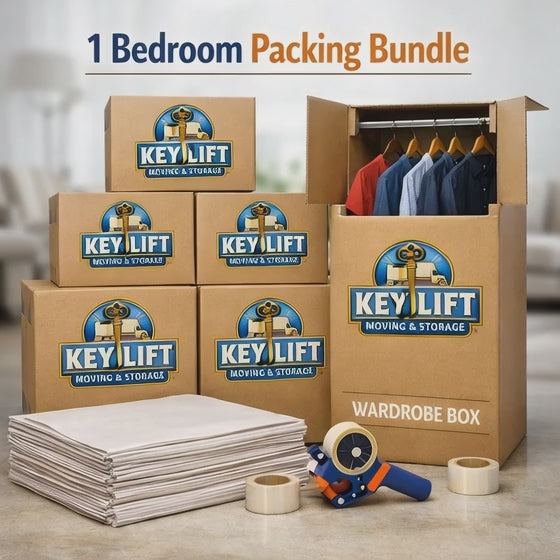 🏠 Packing Bundle – Ideal for 1 Bedroom ( Assorted Boxes / packing materials )